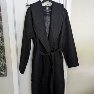 Catacomb Hooded Belted Coat - Disturbia